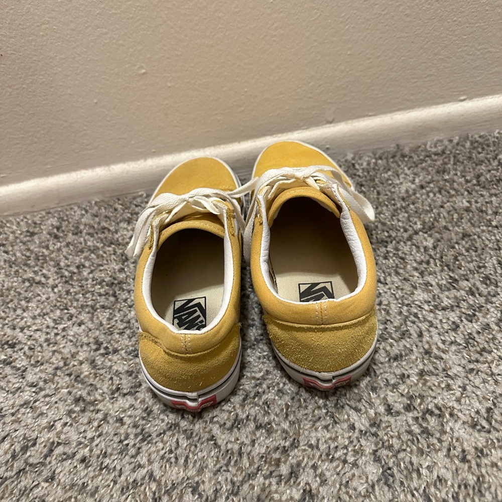 Vans Women’s Bright Yellow Sneakers - Picture 5 of 9